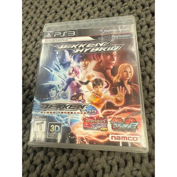 Tekken Hybrid Blood Vengeance 3D (PS3 Sony PlayStation 3, 2011) CIB Excellent